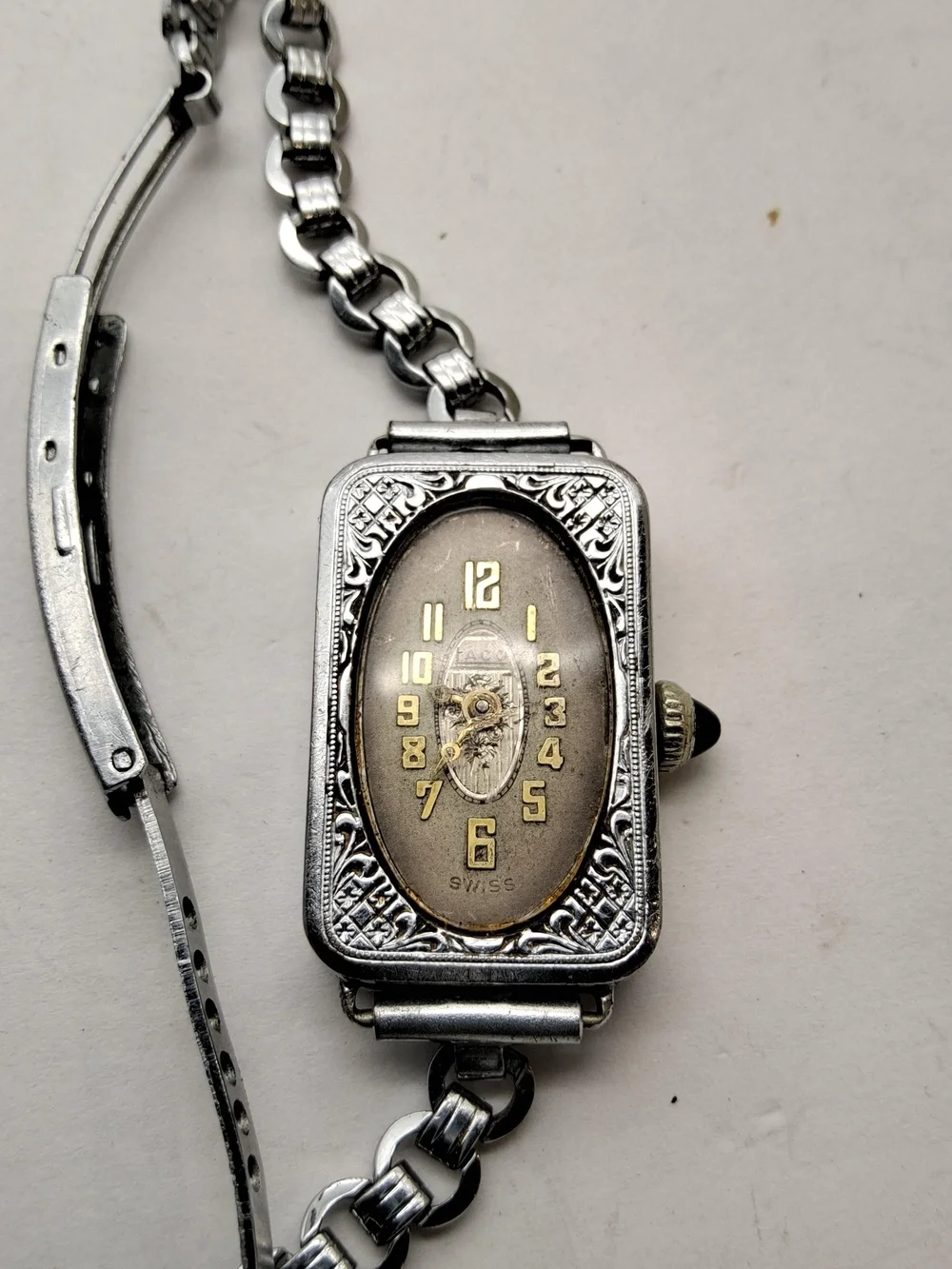 Vintage 1930's Laco Art Deco Watch